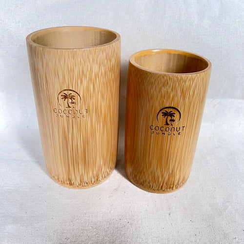 Natural Bamboo Cups | Bamboo Disposable Cups | Coconut Jungle