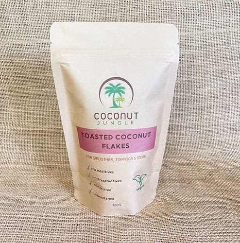 Toasted Coconut Flakes | Coconut Flakes Pack | Coconut Jungle